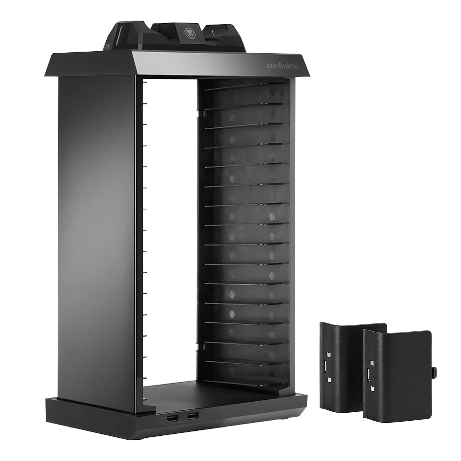 snakebyte Xbox One CHARGE:TOWER PRO - Games Tower con stazi (Microsoft Xbox One)