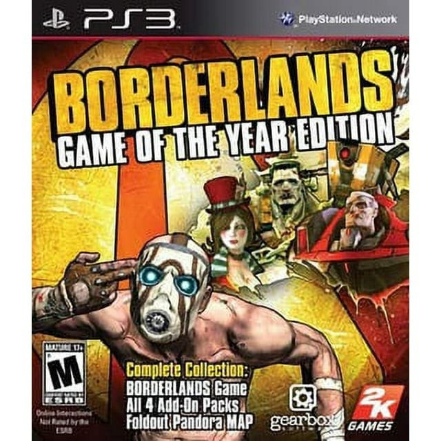 Borderlands - Game of the Year Edition Juego para Consola Sony PlayStation 3 PS3