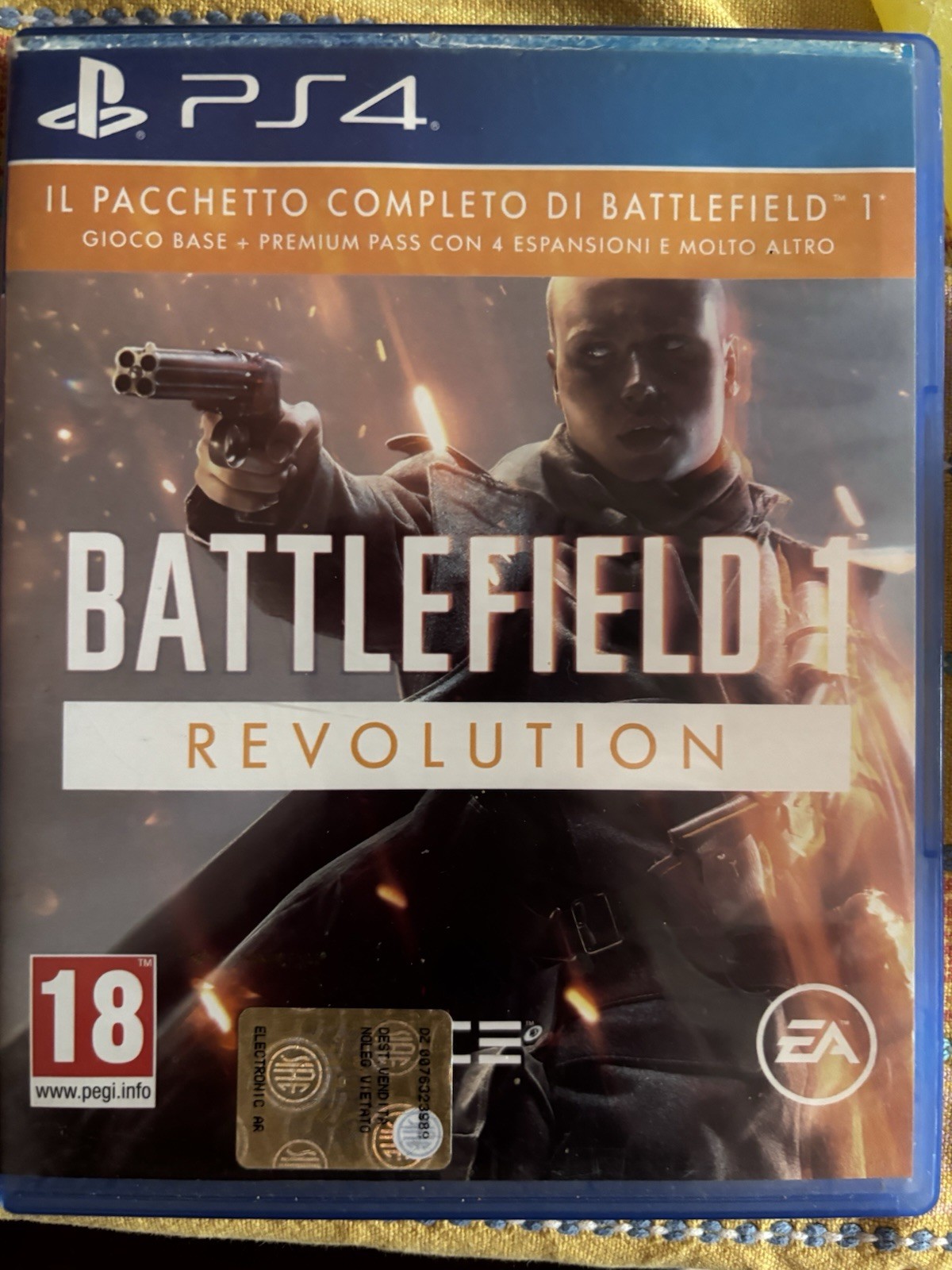 BATTLEFIELD 1 REVOLUTION PS4 LINGUA ITALIANA CONSEGNA 24/48H CON CORRIERE