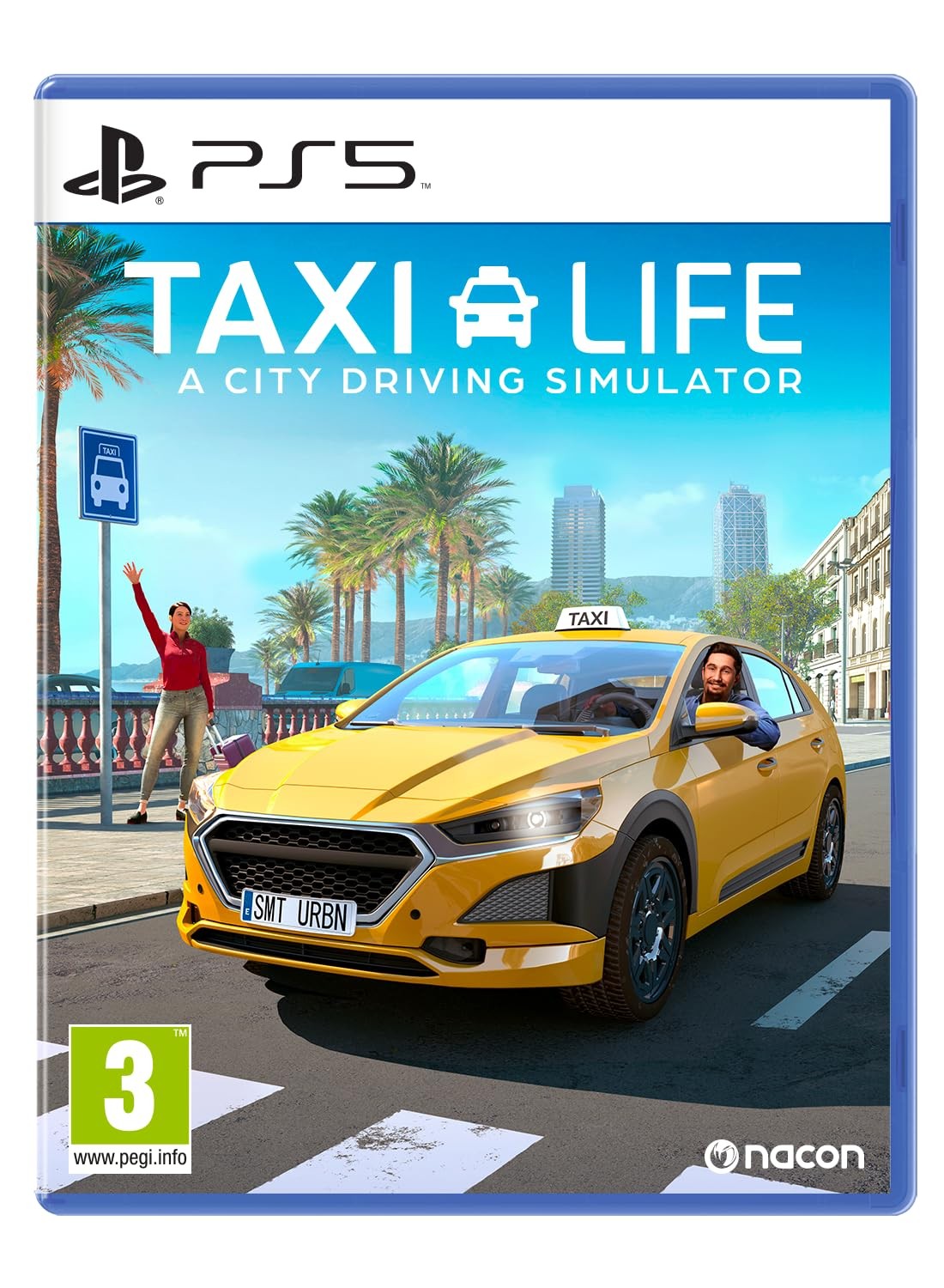 Taxi Life: A City Driving Simulator (PS5) Playstation 5 (Sony Playstation 5)