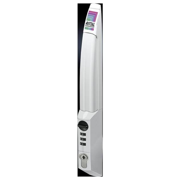 Rittal 7200800  DK 7200.800 Maniglia di sicurezza con codice numerico Grigio (RA