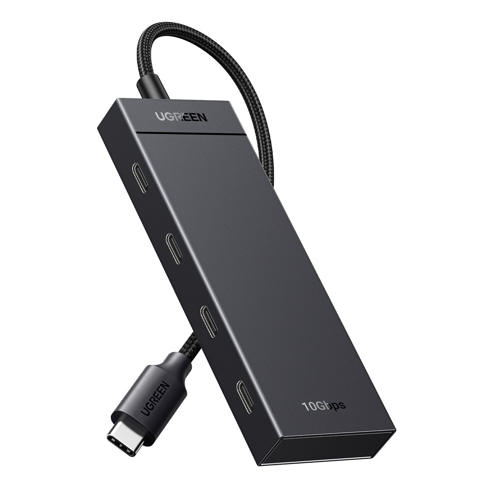 UGREEN Hub USB-C A USB-C 3.2 4 Porte 30Cm, Nero