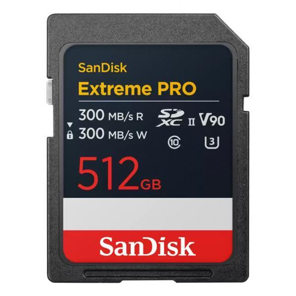 SanDisk Extreme PRO 512 GB SDXC UHS-II Classe 10 (SanDisk Extreme Pro - flashhuk