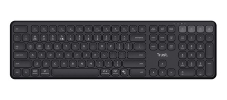 Trust Vaiya tastiera Casa/ufficio RF senza fili + Bluetooth QWERTY Inglese Nero