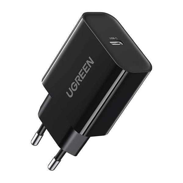 Ugreen UGREEN Caricatore USB Type C 20W PD Black