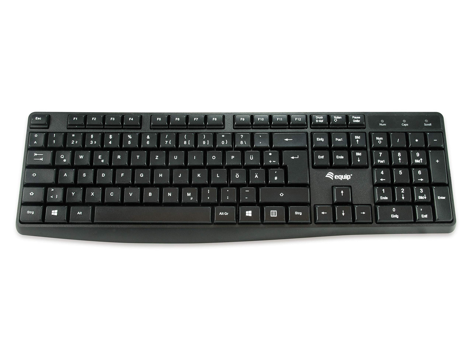 Equip 245211 Wired USB Keyboard/ES Layout/USB Keyboard/Spanish/Black