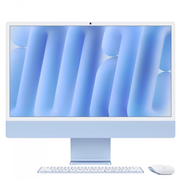 Apple iMac 24 M4 16Gb Ram 512Gb SSD 10-Cpu 10-Gpu Retina 4.5K - Blue - Italia