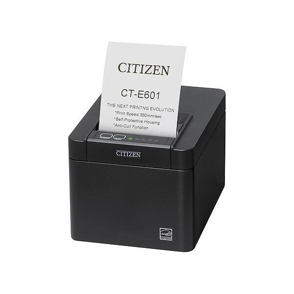 3709092 Citizen Citizen CT-E601, 8 punti /mm (203dpi), Cutter, USB, USB Host, BT