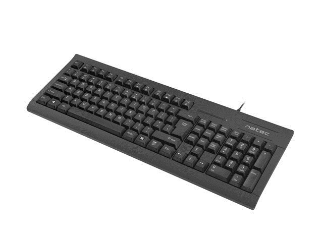 natec MORAY Keyboard with Smart ID Card Reader QWERTY NKL-1055
