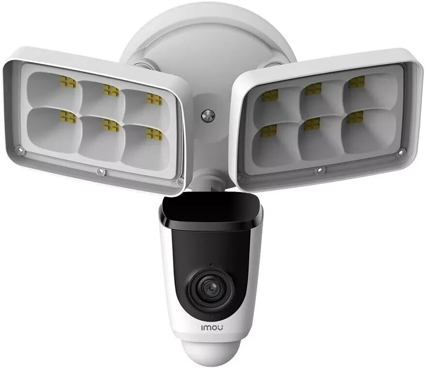 Imou Floodlight Camera, Security Camera Outdoor WiFi 1080P 2000-Lumen IPC-L26P