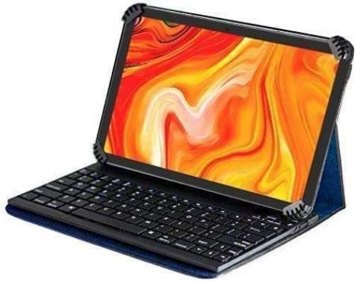 Navitech Blue Bluetooth Keyboard Case For Artizlee Tablette Tactile ATL-16 7"