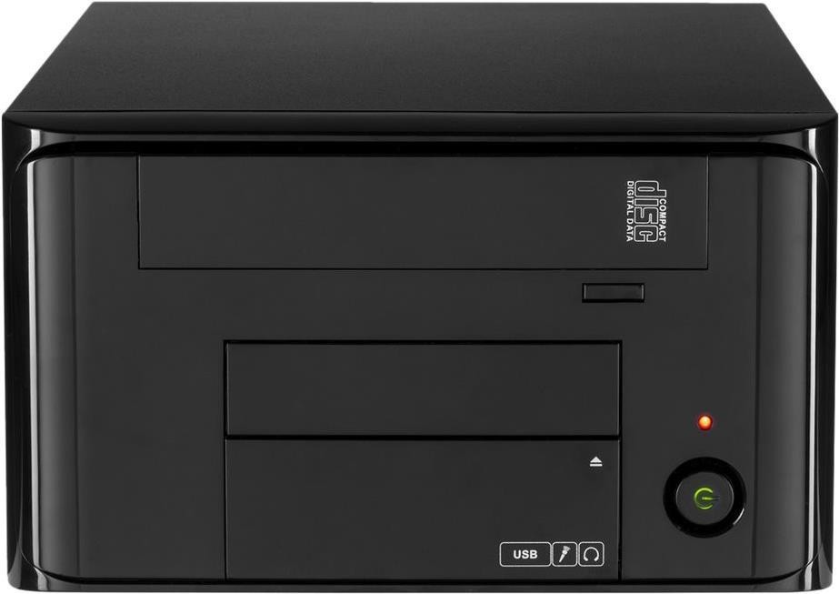 Inter-Tech MI-008 ITX Nero (Inter-Tech MI-008 ITX - USFF - mini IT)