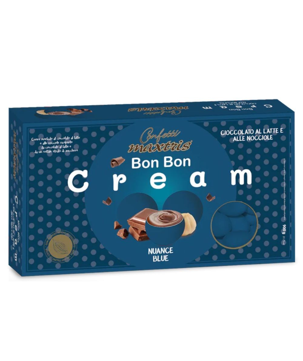 CONFETTI MAXTRIS BON BON CREAM NUANCE BLUE 900 GR