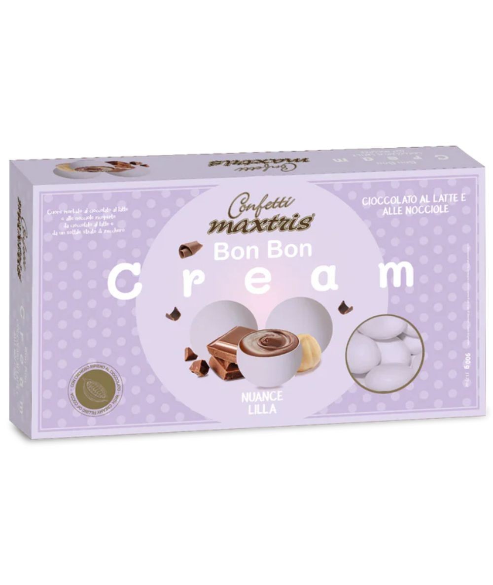 CONFETTI MAXTRIS BON BON CREAM NUANCE LILLA 900 GR