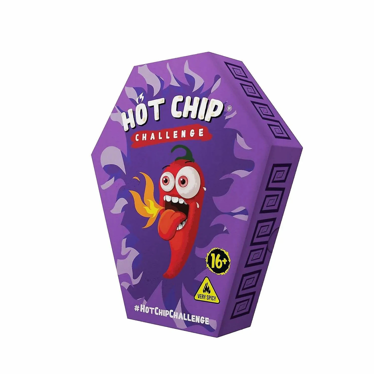 HOT CHIP CHALLENGE LA PATATINA PIU' PICCANTE VERY SPICY AL MONDO 16 ANNI +