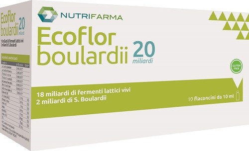 Ecoflor Boulardii 20 miliardi 10 Flaconcini