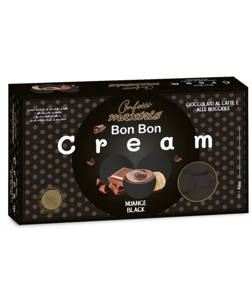 CONFETTI MAXTRIS BON BON CREAM NUANCE BLACK 900 GR