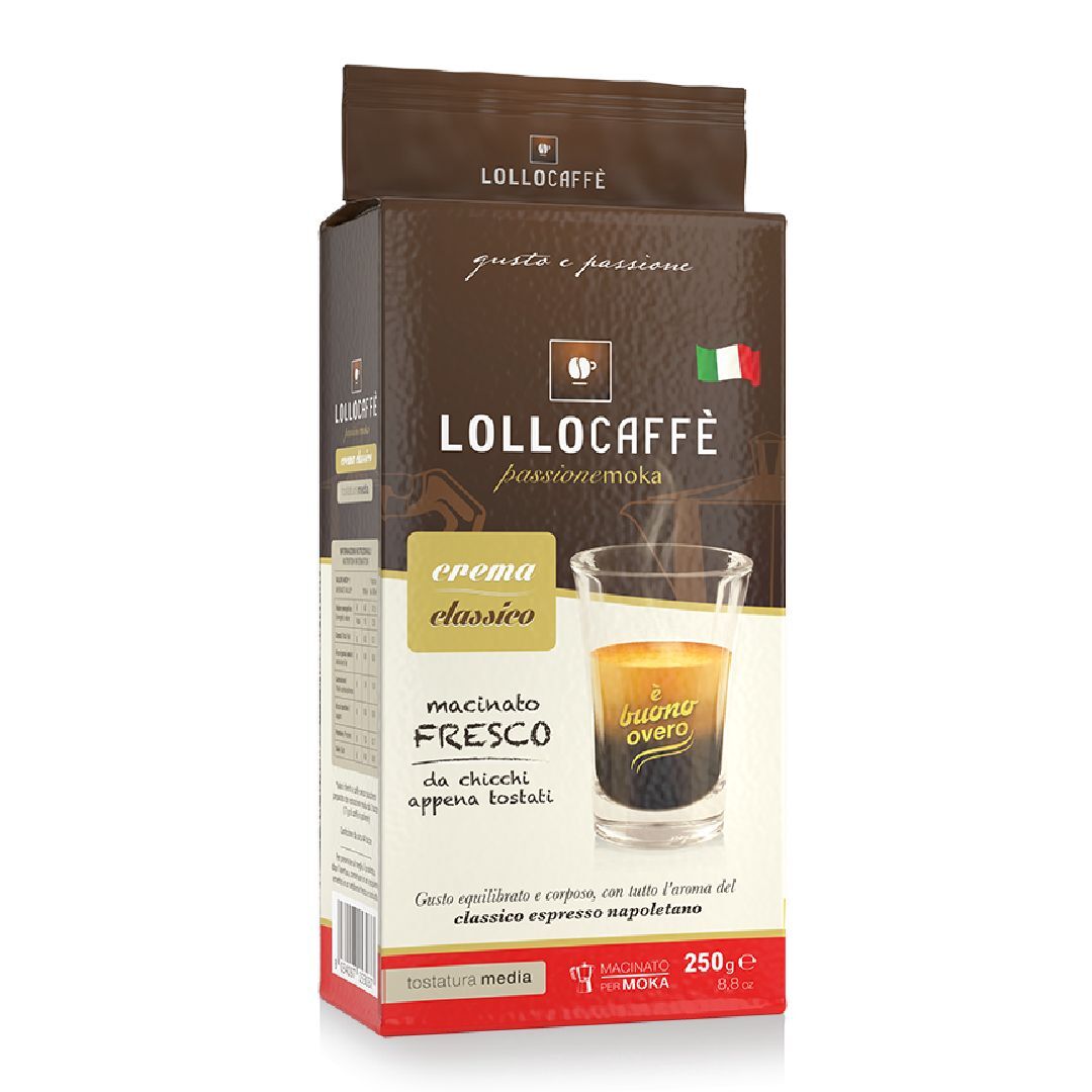 Caffè macinato Lollo Classico confezione 250g