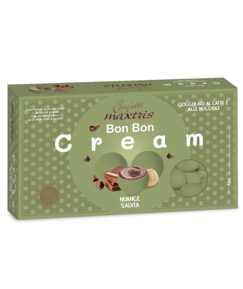 CONFETTI MAXTRIS BON BON CREAM NUANCE SALVIA 900 GR