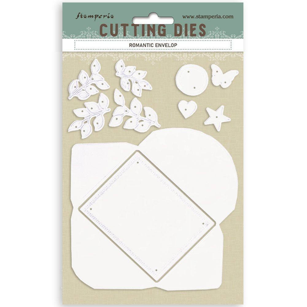 Cutting Dies Romantic envelope Stamperia