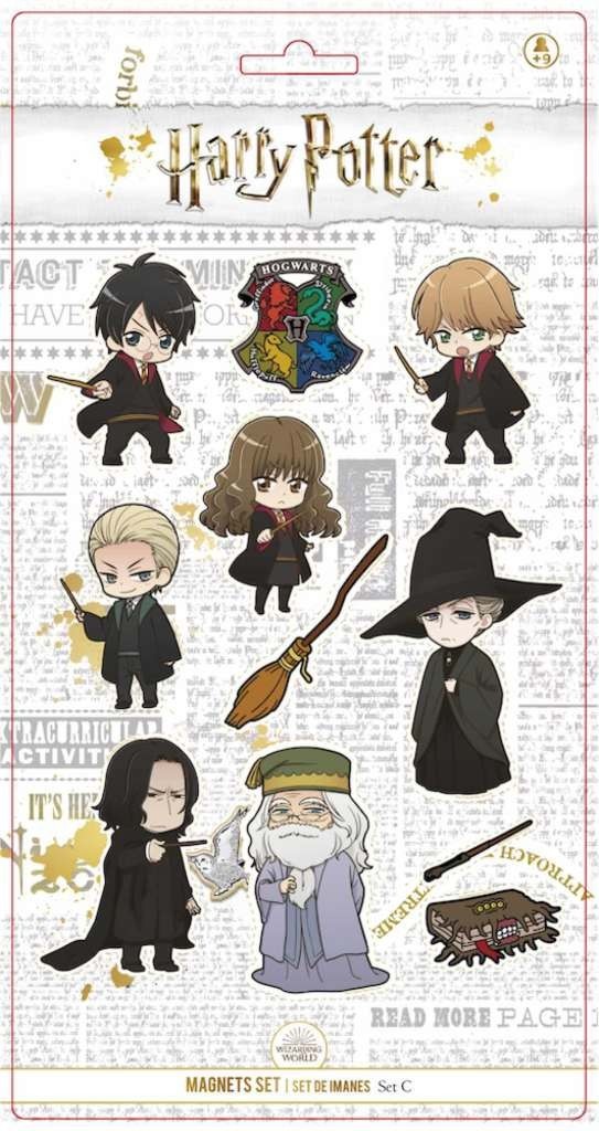 HP CUTE CARACTERS MAGNETS SET