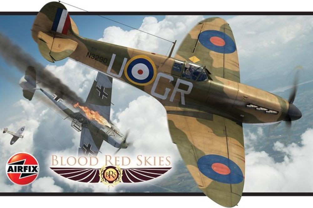 AIRFIX A1500 MODELLO AIRFIX CIELO ROSSO SANGUE 1/72