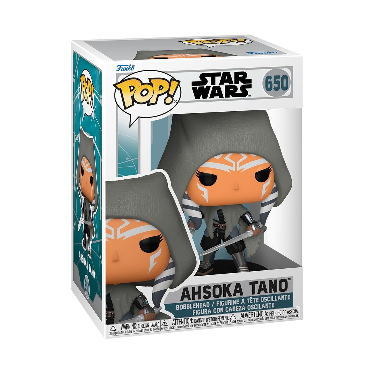 Funko Pop! Star Wars: Ahsoka TV - Ahsoka Tano With Dual Lightsabers- Figura in V