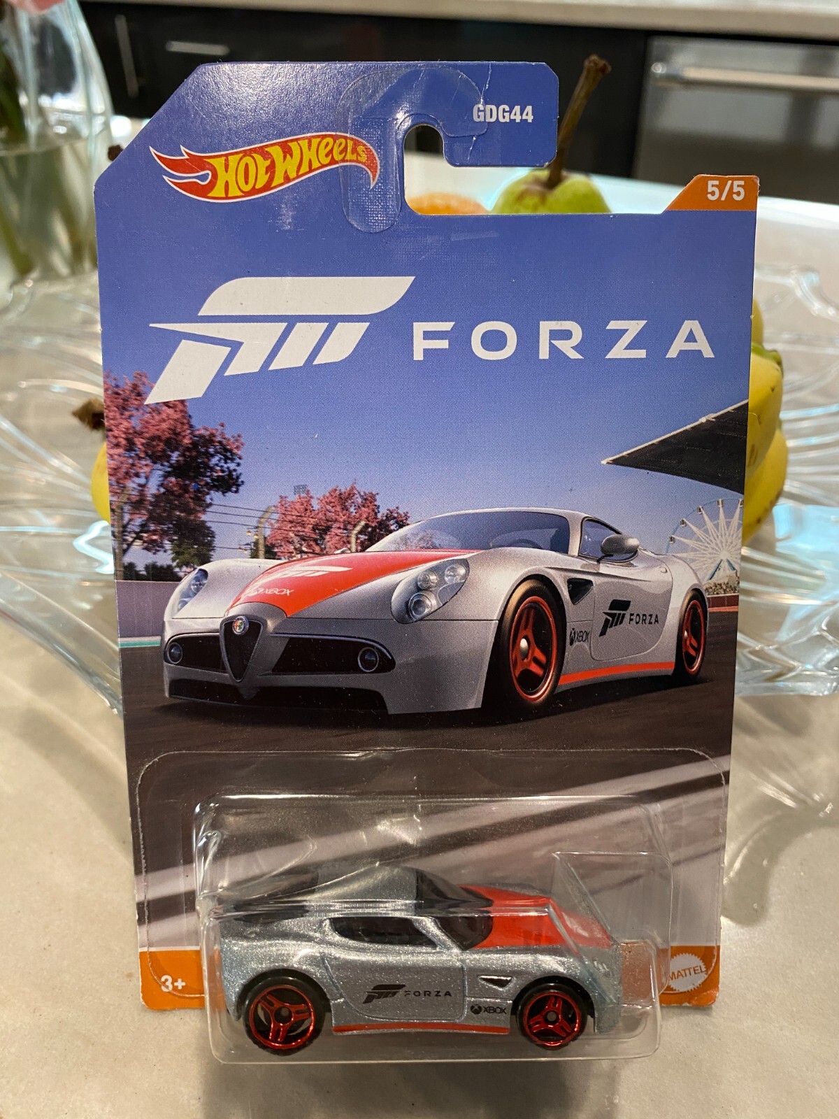 Hot Wheels 2023 HW Forza 5/5 Argento Alfa Romeo 8C Competizione