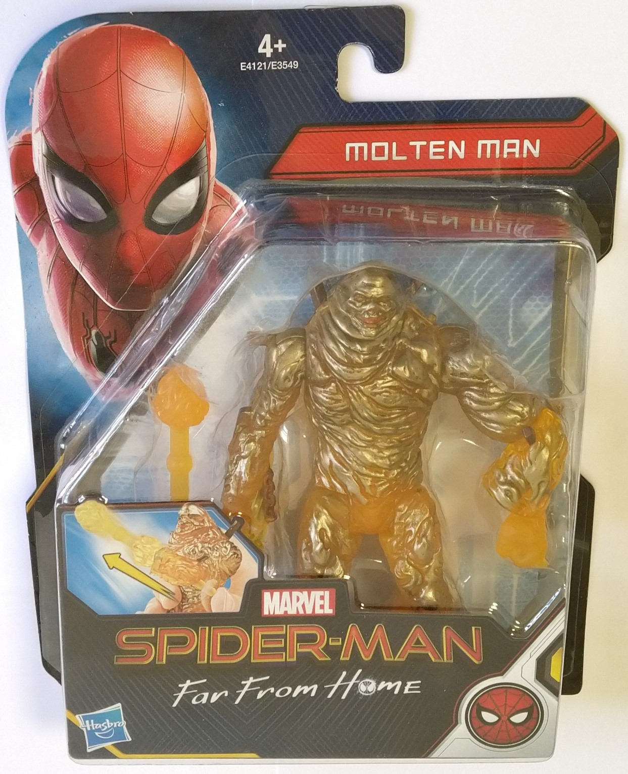 Spider-Man Far From Home Molten Man Action Figure 13cm Hasbro