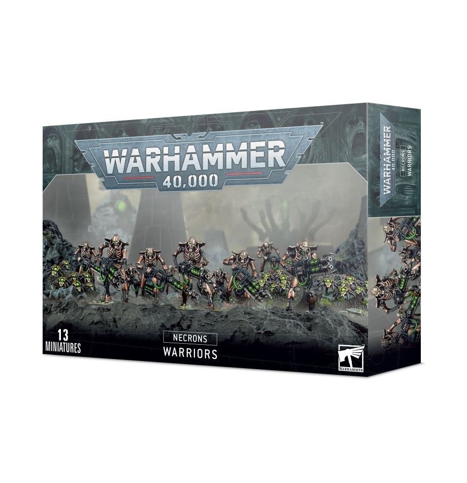 WARRIORS e scarabei NECRONS games workshop WARHAMMER 40K citadel 13 MINIATURE et