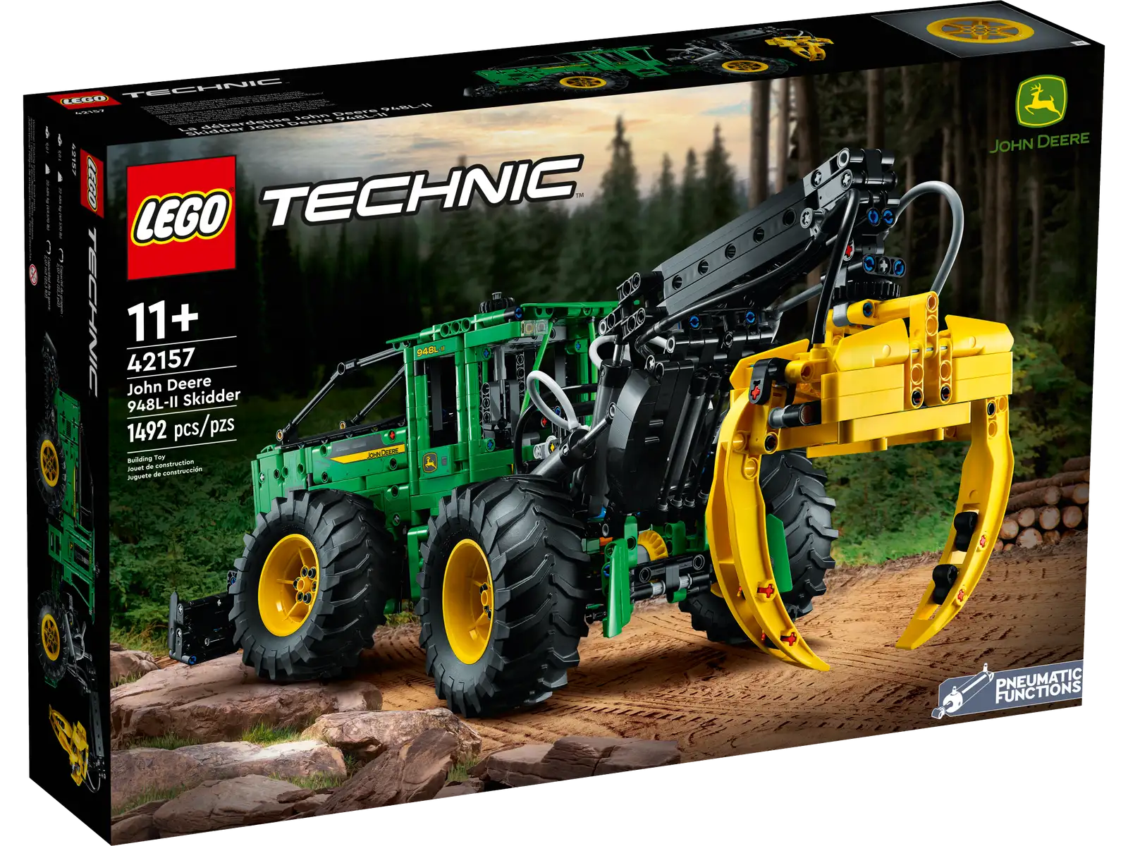 LEGO Technic 42157  Trattore John Deere 948L-II