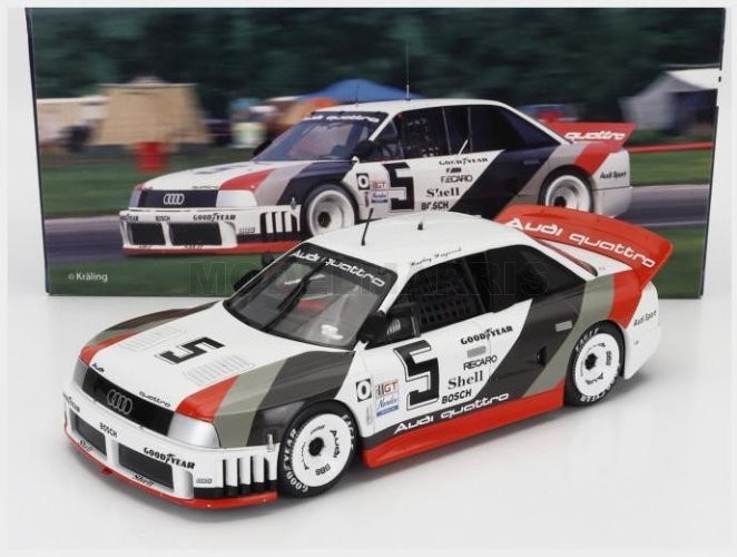 WERK83 W1806006 AUDI - 90 QUATTRO IMSA GTO TEAM AUDI SPORT N 5 2nd LAGUNA IMSA 1