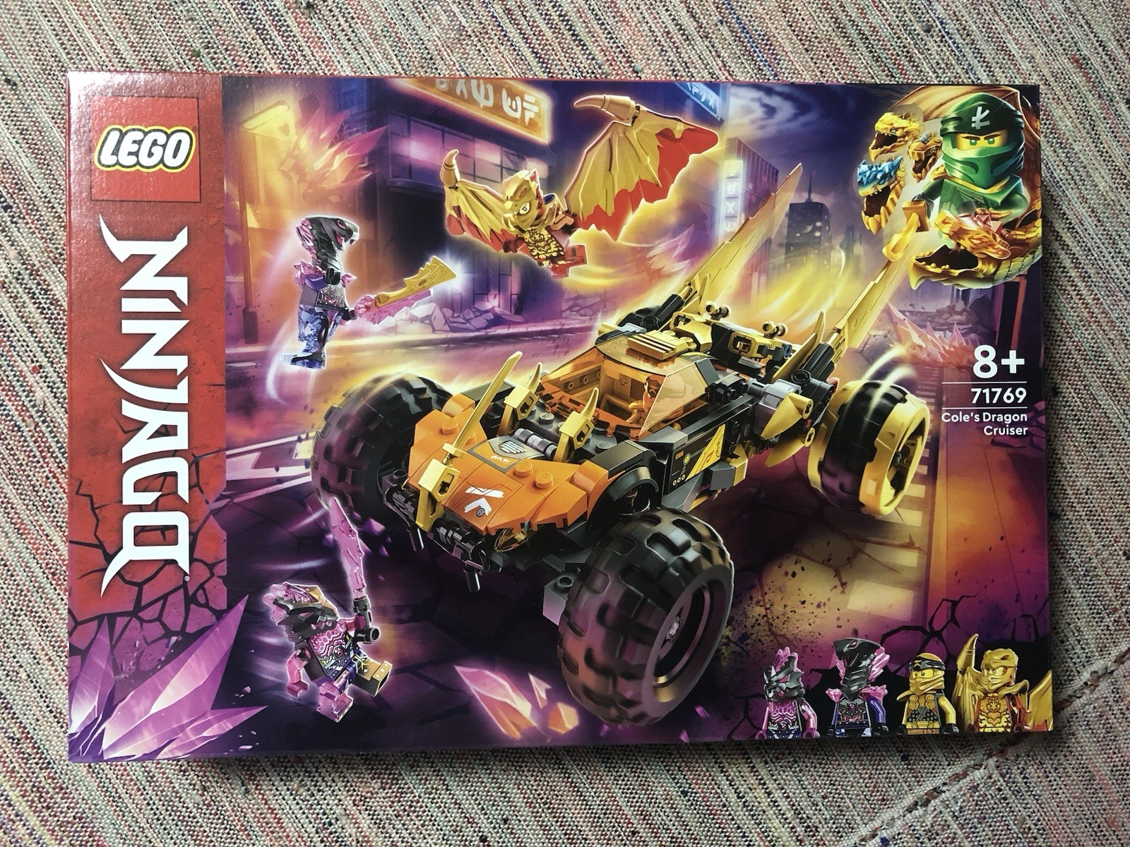 Lego 71769 Ninjago Fuoristrada Drago di Cole. Cole’s Dragon Cruiser