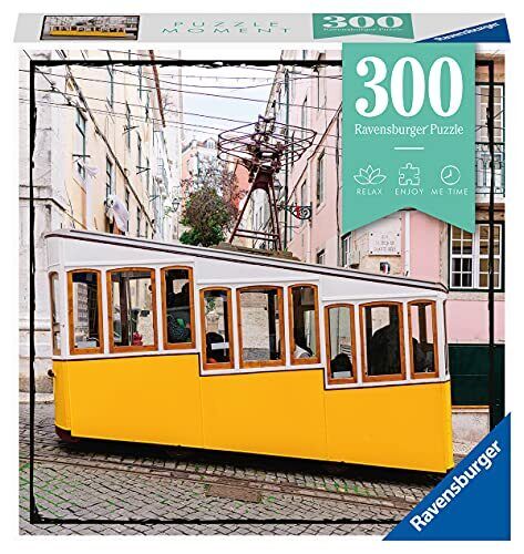 Ravensburger Puzzle, Lisbona, Puzzle 300 Pezzi, Linea Puzzle Moment, (o0p)
