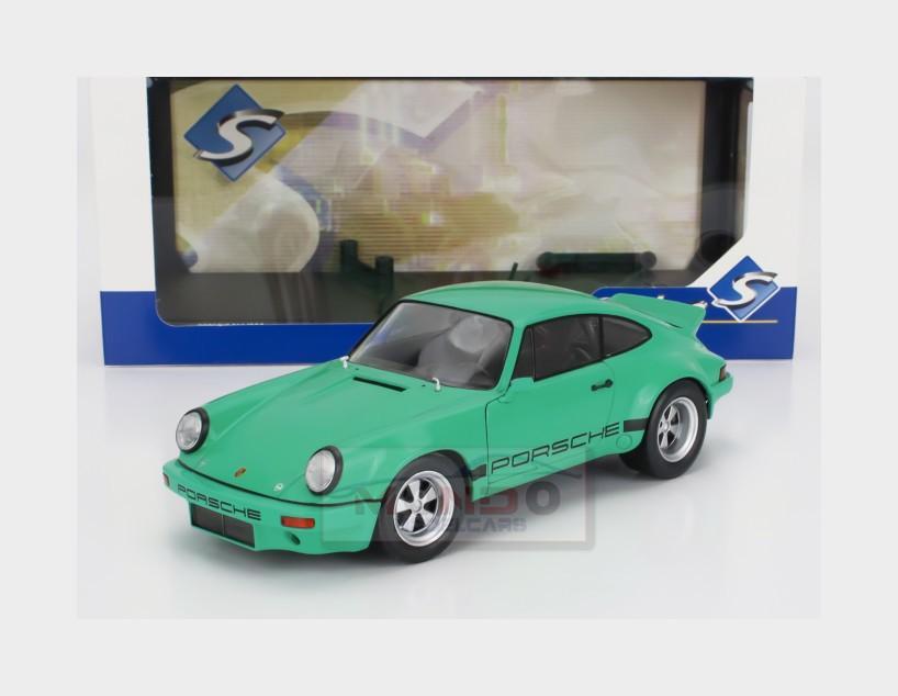 1:18 SOLIDO Porsche 911 Rs 3.0L Coupe Iroc Daytona 1974 Green SL1810705