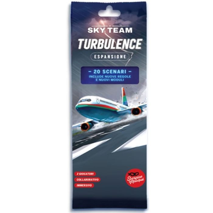 TURBULENCE espansione per SKY TEAM gioco da tavolo IN ITALIANO età 12+