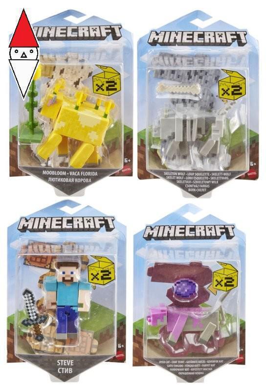 ACTION FIGURE MATTEL MINECRAFT PERSONAGGI CORE ASSORTIMENTO