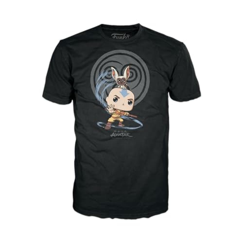 (TG. L) Funko Pop! & Tee: Avatar, Element Bending, (L), Avatar: The Last Airbend