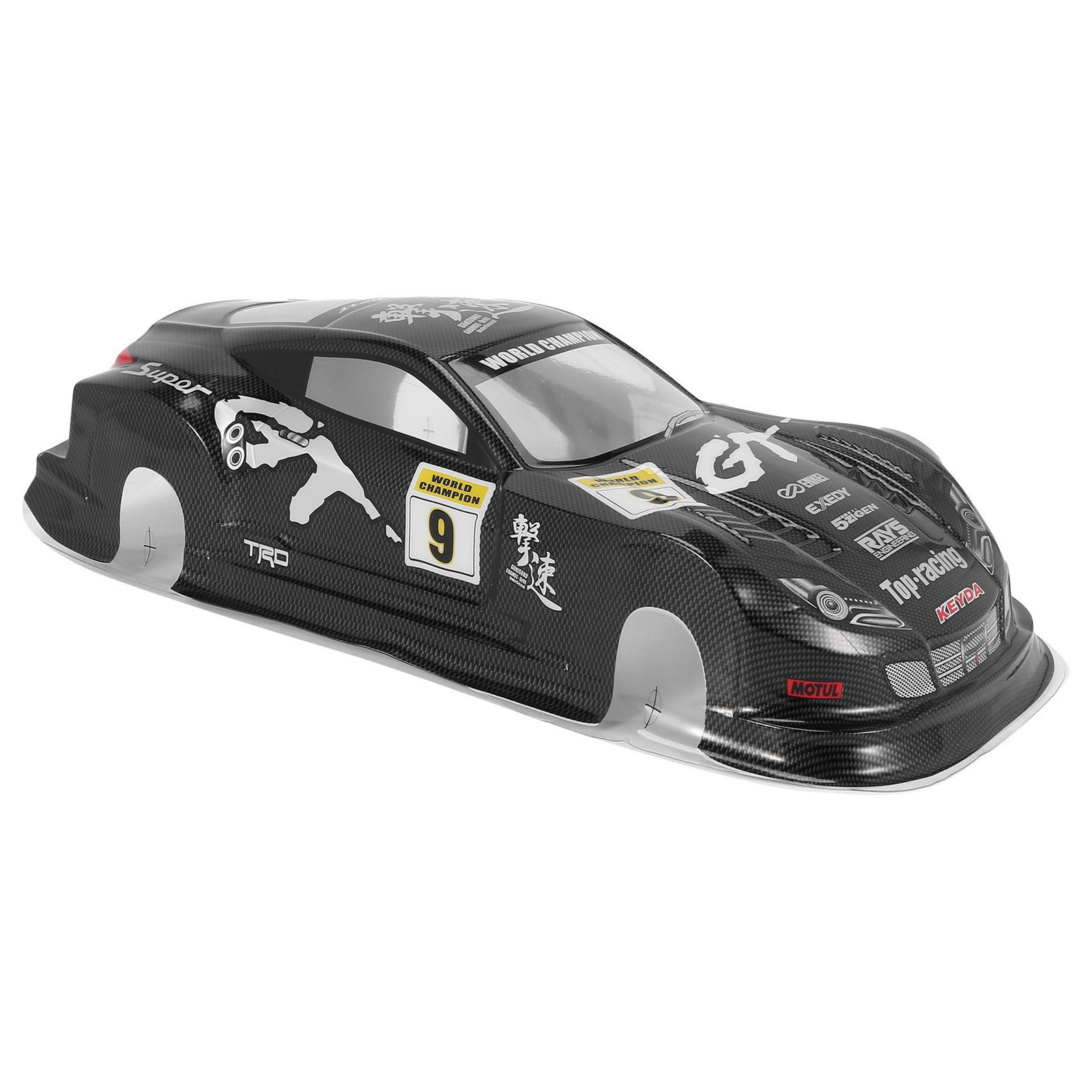 RC 1:10 Flat Running On-Road Car Drift Car PVC 190MM GT Scocca per  /  /2507
