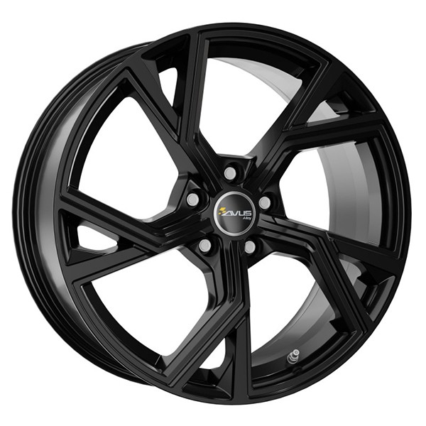 CERCHIO IN LEGA AVUS AF20 PER VOLKSWAGEN GOLF V PLUS 8.5X19 5X112 BLACK OGG