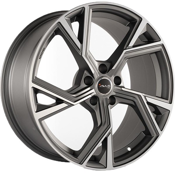 CERCHIO IN LEGA AVUS AF20 PER VOLKSWAGEN TOUAREG 8.5X20 5X112 MATT ANTHR. POLIS