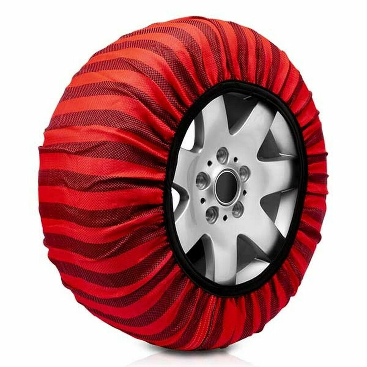 Catene da Neve per Auto Classic Rosso Tessile 70