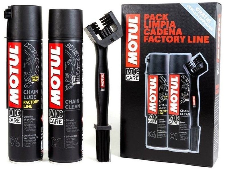Motul Pack Catene Factory Line (C4+C1+Spazzola) 800Ml Ce U
