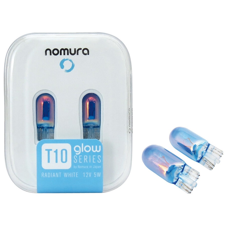 NOMURA Lamp. T10 GLOW Bianco 12V 5W 2pcs