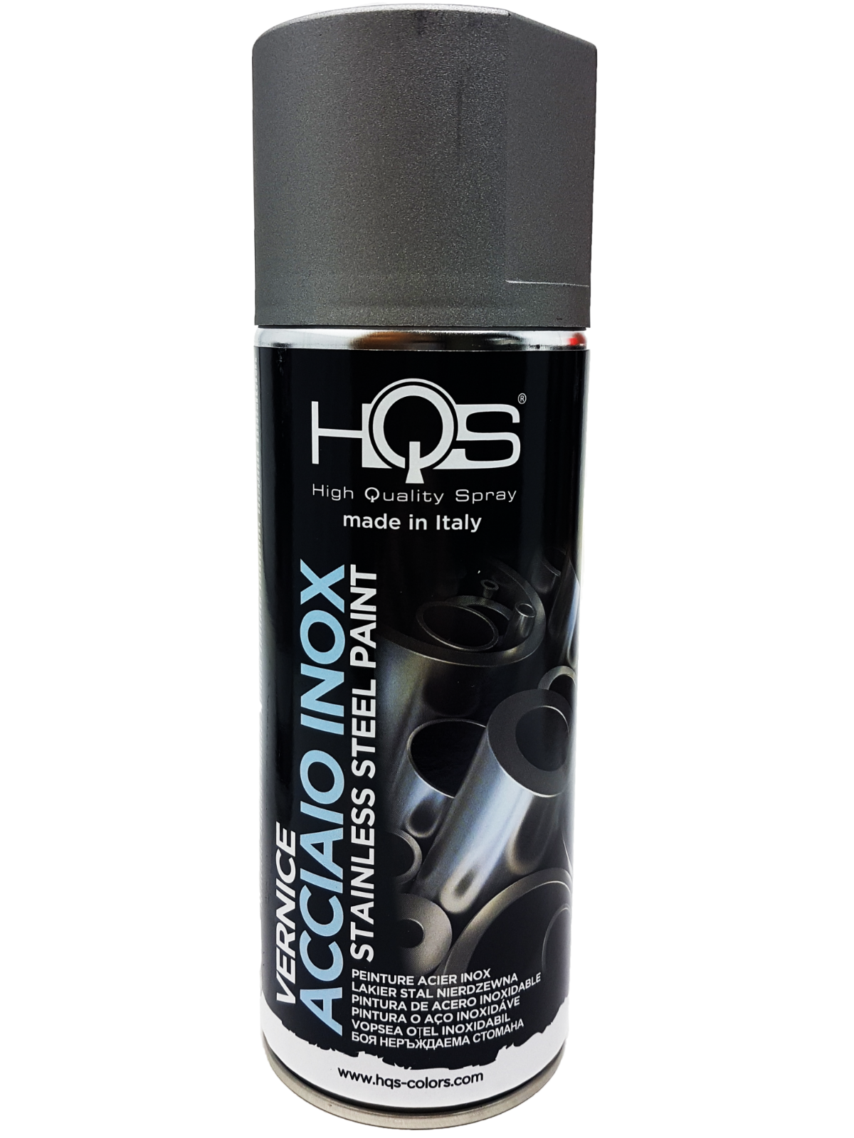 Vernice Spray HQS Effetto Acciaio Inox 400 ml
