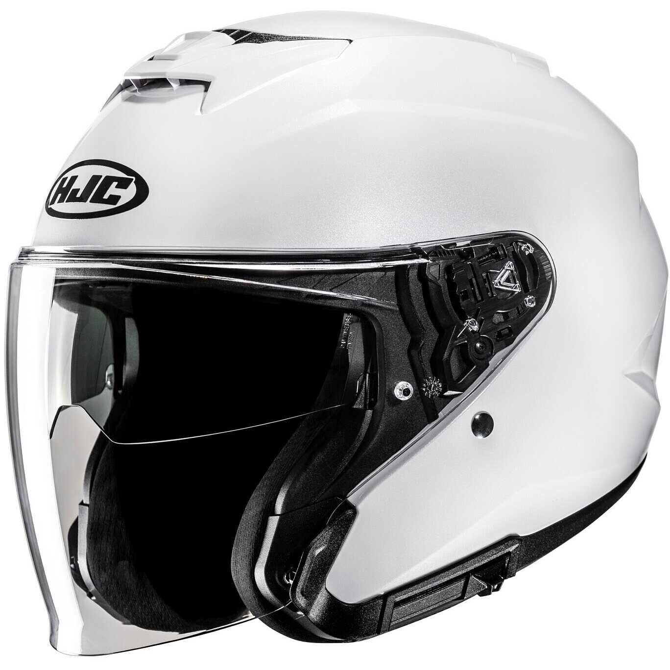 CASCO JET HELMET CAPACETE MOTO HJC I31 PEARL WHITE BIANCO  TG XS