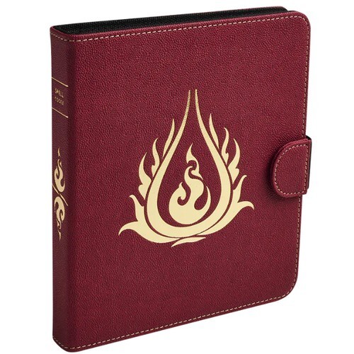 Dragon Shield Spell Codex Blood Red