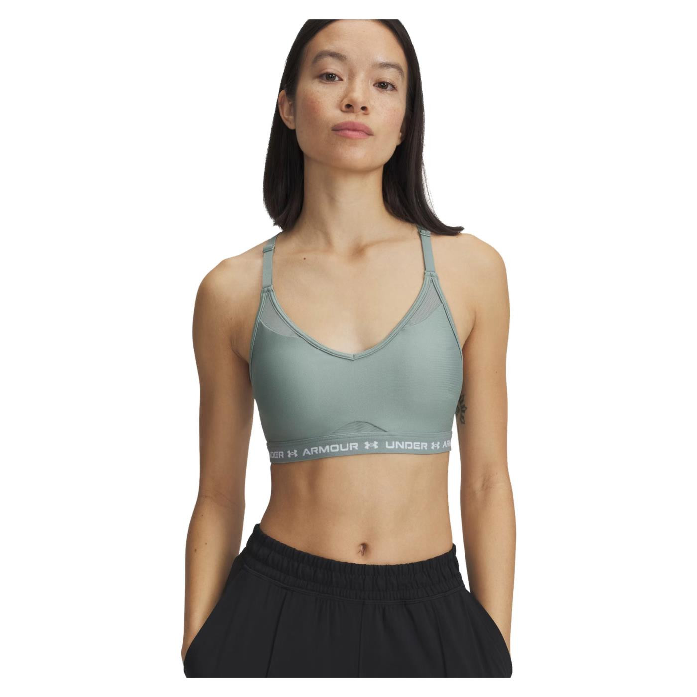 UNDER ARMOUR CROSSBACK LOW BRA TOP DONNA