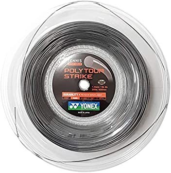 Yonex Matassa Corda Polytour Strike Black 200 Mt. 1.25 Mm PTST125-2 730