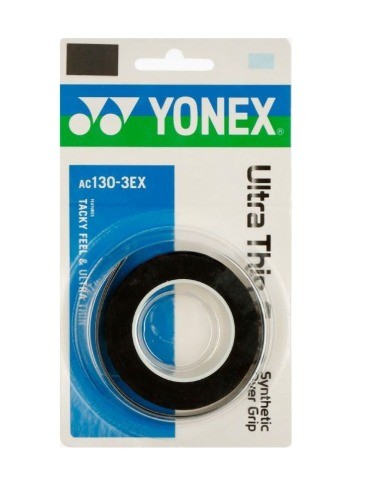 Ac130-3Ex Ultra Thin Grap Overgrip Nero 3Pz AC130-3EX BLK